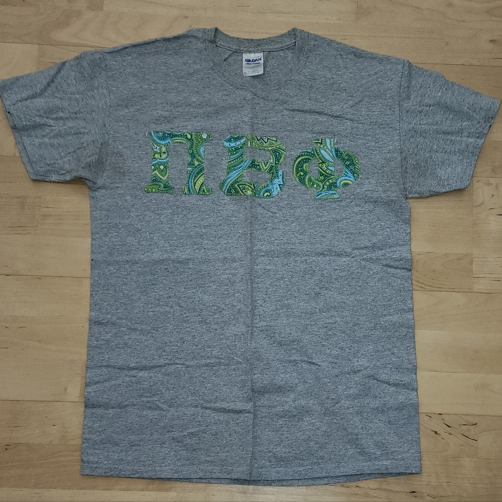 Pi Beta Phi (ΠΒΦ) Gray T-Shirt Size M